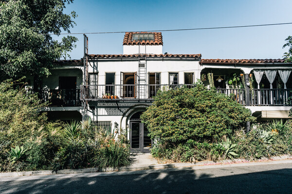 The exterior of Casa Larissa.